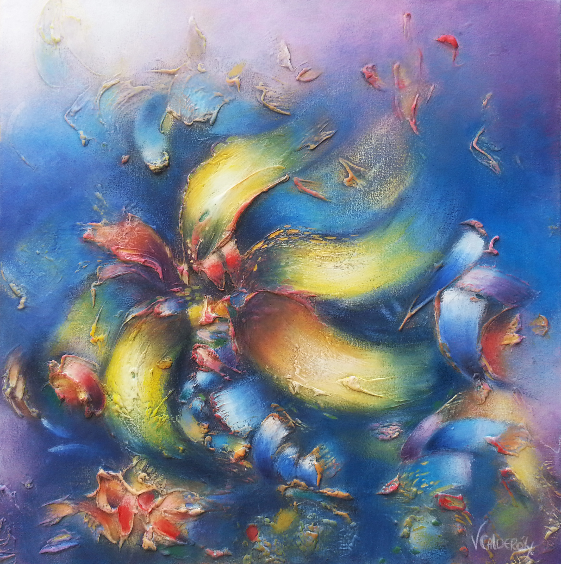 Aire de Magia Misteriosa 20 x 20 in. 50 x 50 cm. Sold / Vendido