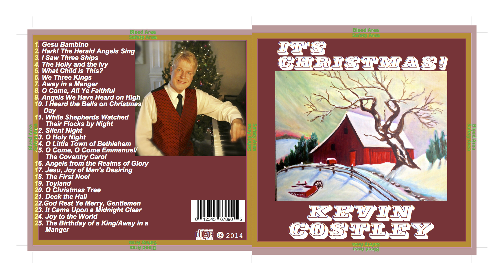  "It's Christmas!", an album for the holidays. Find out how to get your own copy by clicking on, "Order CD's" on the left hand side of the page.&nbsp; 