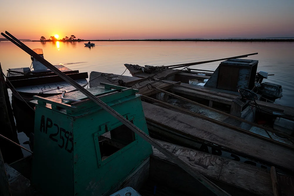 Oyster Boats at Eastpoint