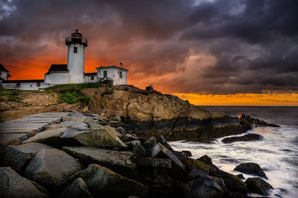 Lighthouse at Cape Ann #2