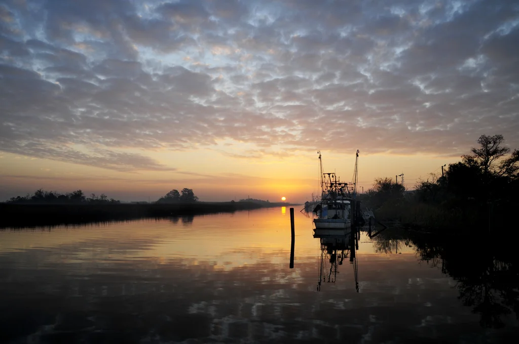 Sunrise on Scipio Creek