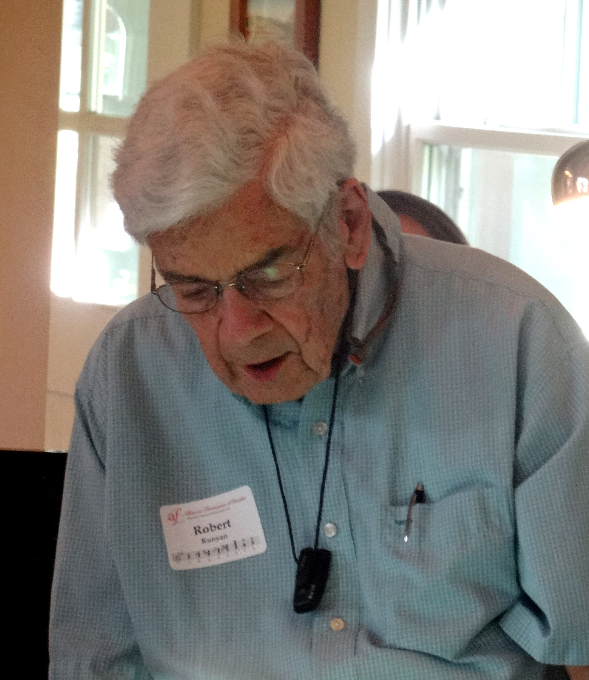 Robert Runyon read an extract from the chapter called “La Belle France,” part of his newly published book titled Seven Continents Before Incontinence.