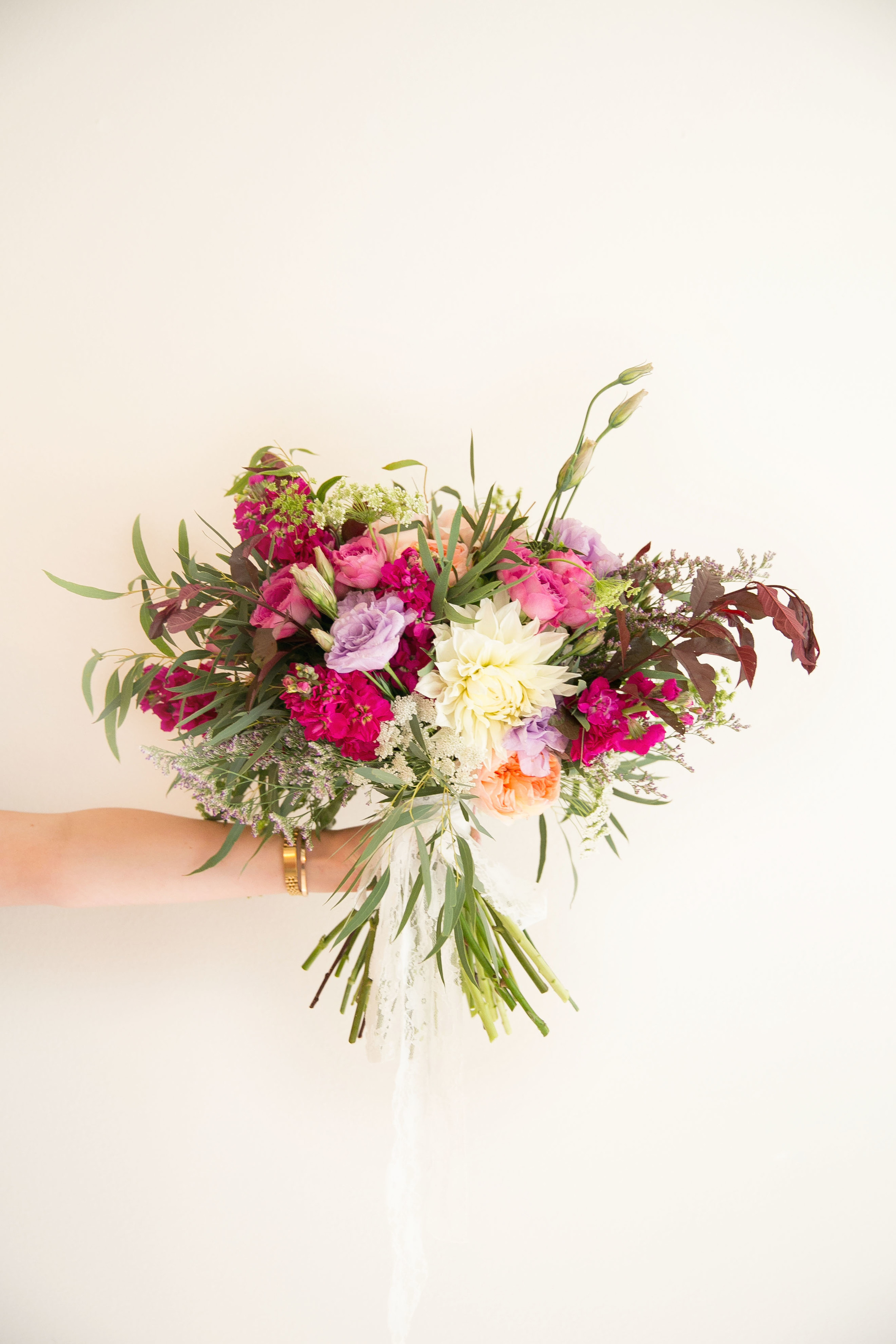 Garden bouquet by Blushing Rose Floral