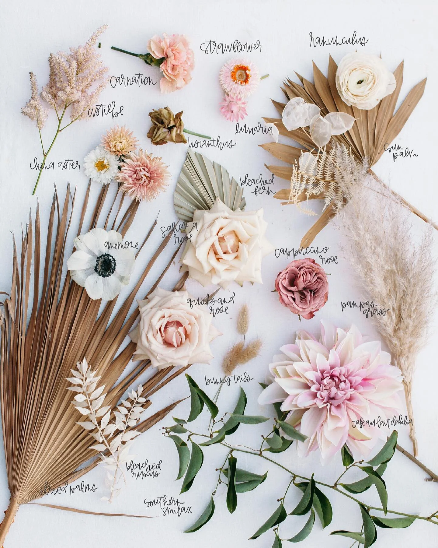 I&rsquo;ve been unintentionally holding out on you 🙈 I just found some gorgeous bouquet breakdowns on my camera that I never finished!! So first up, the lovely blooms from @meganbengtzen&rsquo;s wedding day. Swipe right to see these blooms used toge