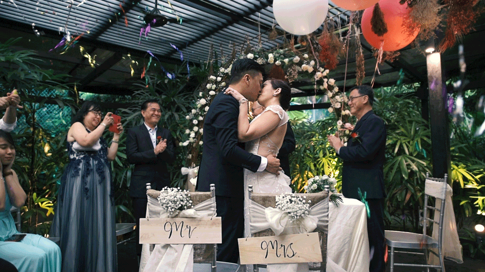 Shooting Cinemagraphs at a Solemnisation