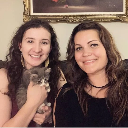 Ashley Bieniarz with Brandi Vezina and Harvest