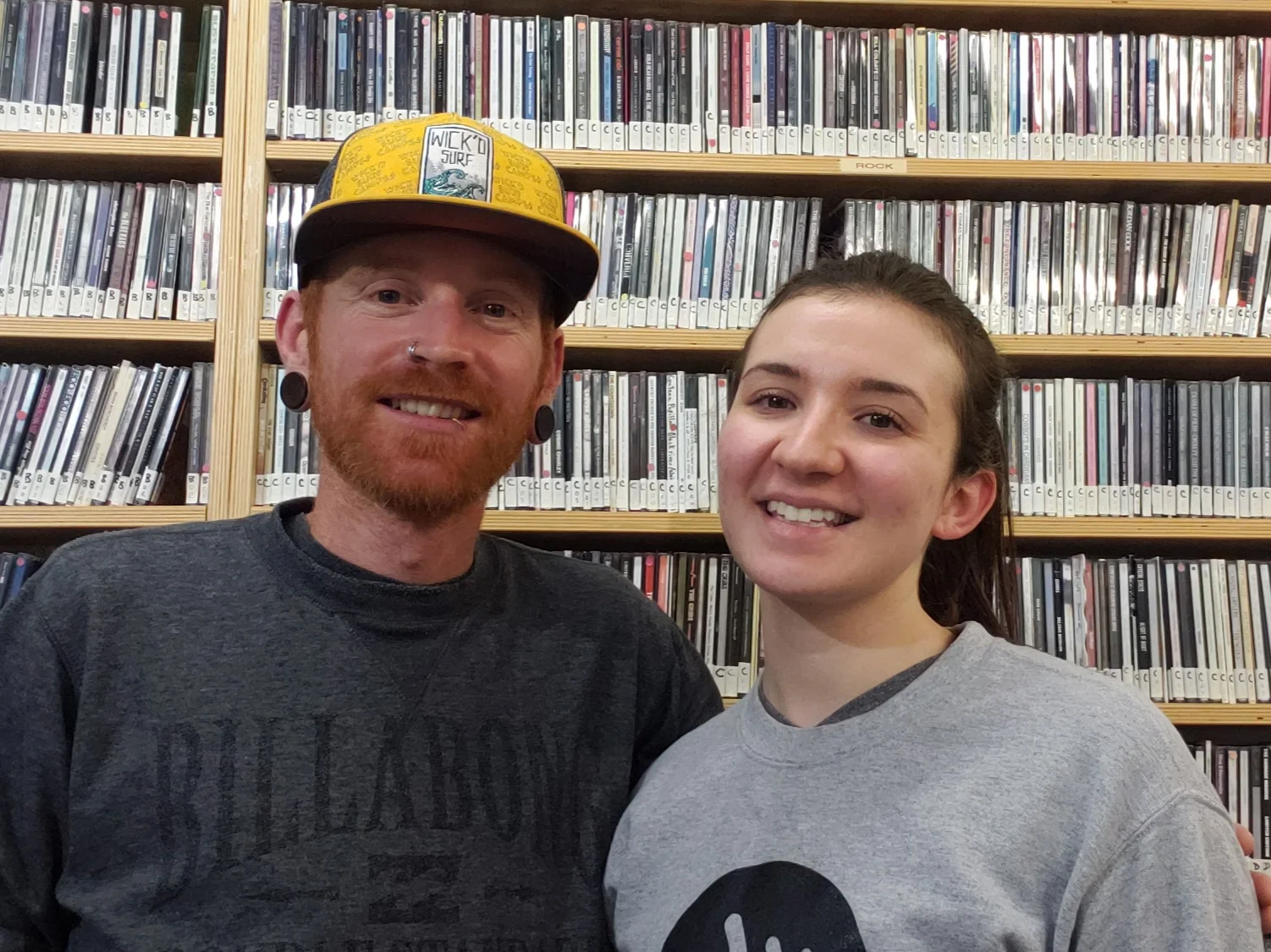 Gerrit Delaquis from The Gerry Hatricks and Ashley Bieniarz