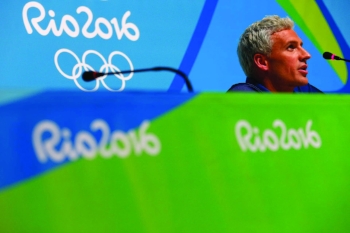 Lochte raises questions with his recent announcement on his actions and intentions. | PC: bostonglobe.com