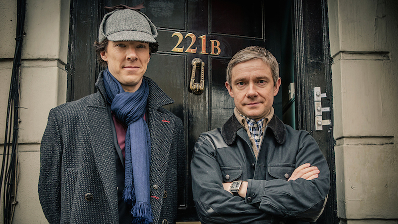 Sherlock, left and his crime solving partner, Watson, return 2017 in a new season. | PC: pbs.org