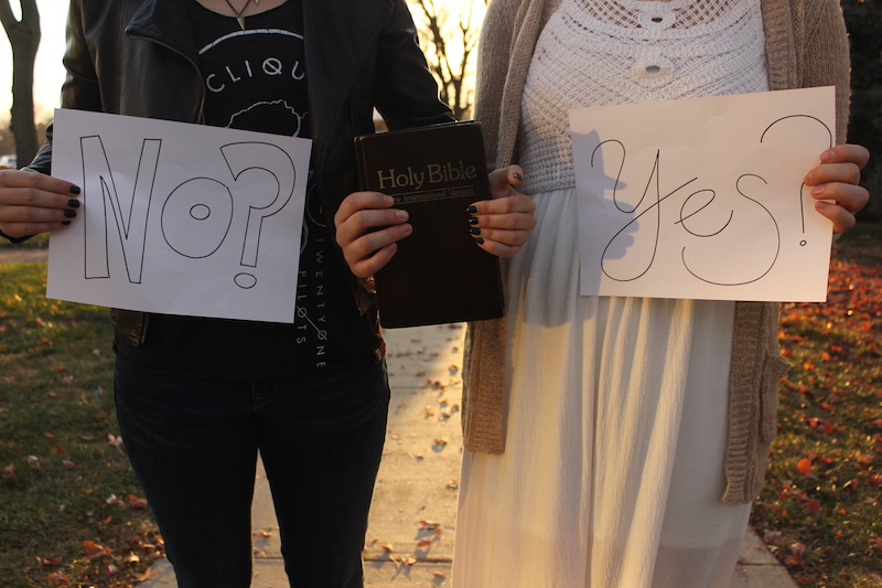 The debate surrounded what to do, or what not to do, when looking at Scripture is no new debate. | PC: Jorrdan Bissell
