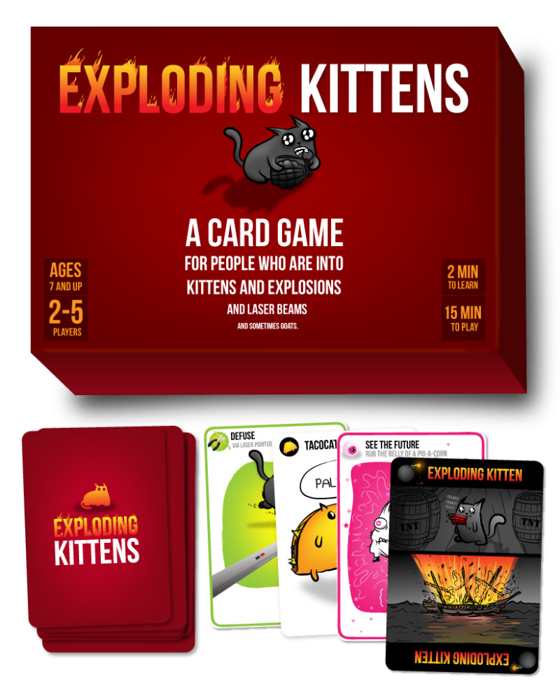 Exploding Kittens Is the Most-Backed Project of All Time — Kickstarter