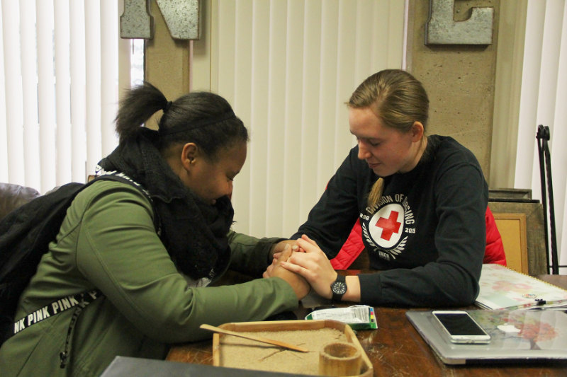 Praying with a friend and talking through decisions can provide clarity. | PC: Sharon Curran