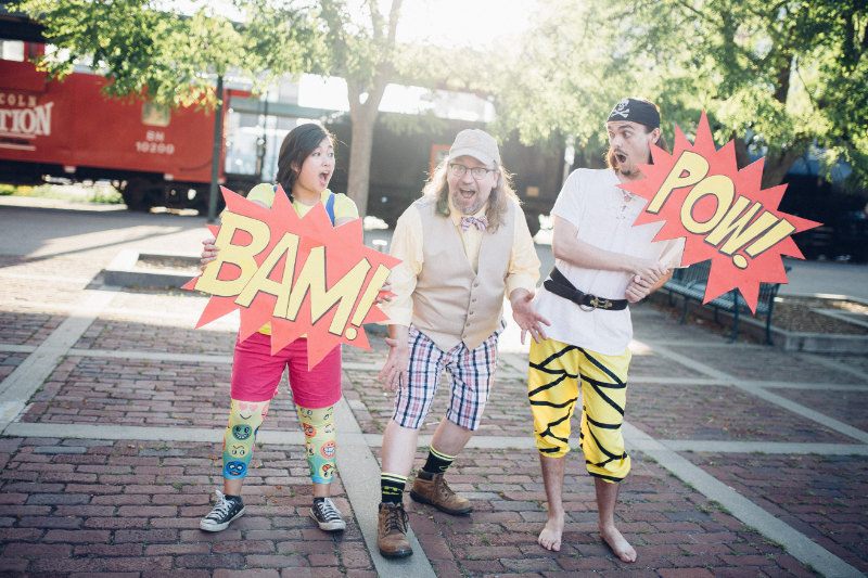 The reformed band wearing some mighty magical pants. | PC: Mike Mennard