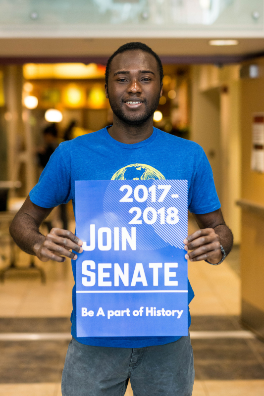 Contact Jean for more information on Senate applications. | PC: Zach Morrison