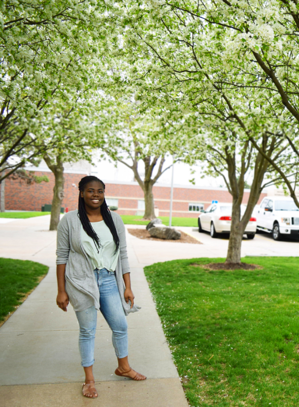 Judy Jean is only one of the fabulous seniors we have no campus. Finish strong graduates! | PC: Jorrdan Bissell