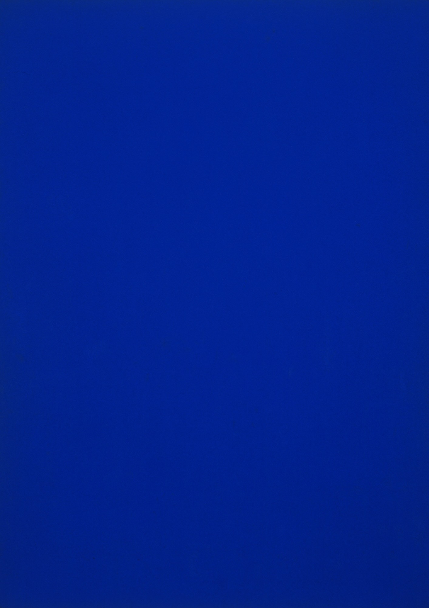 Blue Monochrome (1961) | PC: moma.org