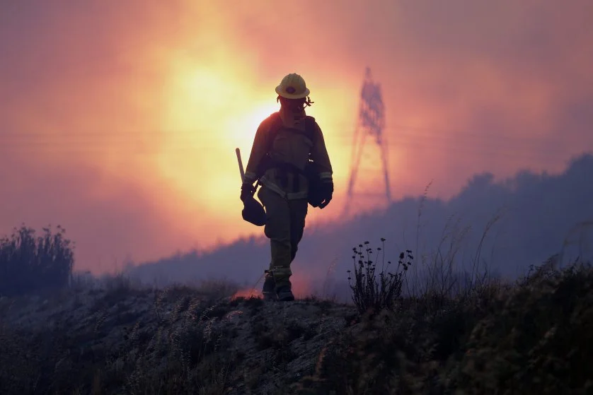 Luckily firefighters don't need to respond when someone is on fire for the Lord. PC: Paul Buck, Time.com
