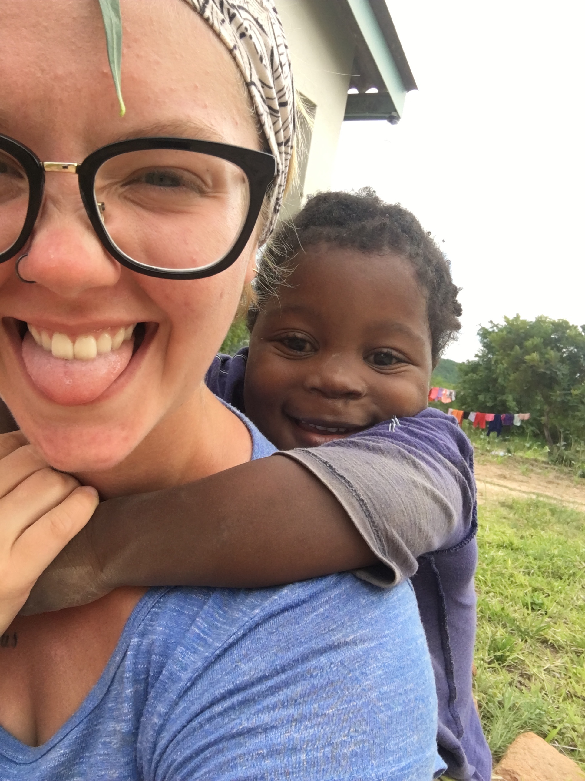 Student missionaries get to connect with kids of all ages overseas | PC: Keelia Trively
