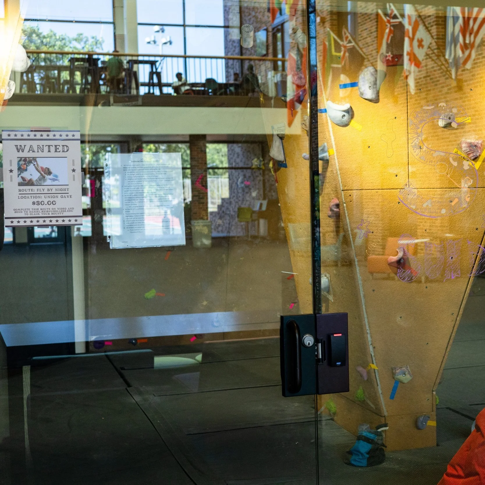 Bouldering cave offers free money to climbers