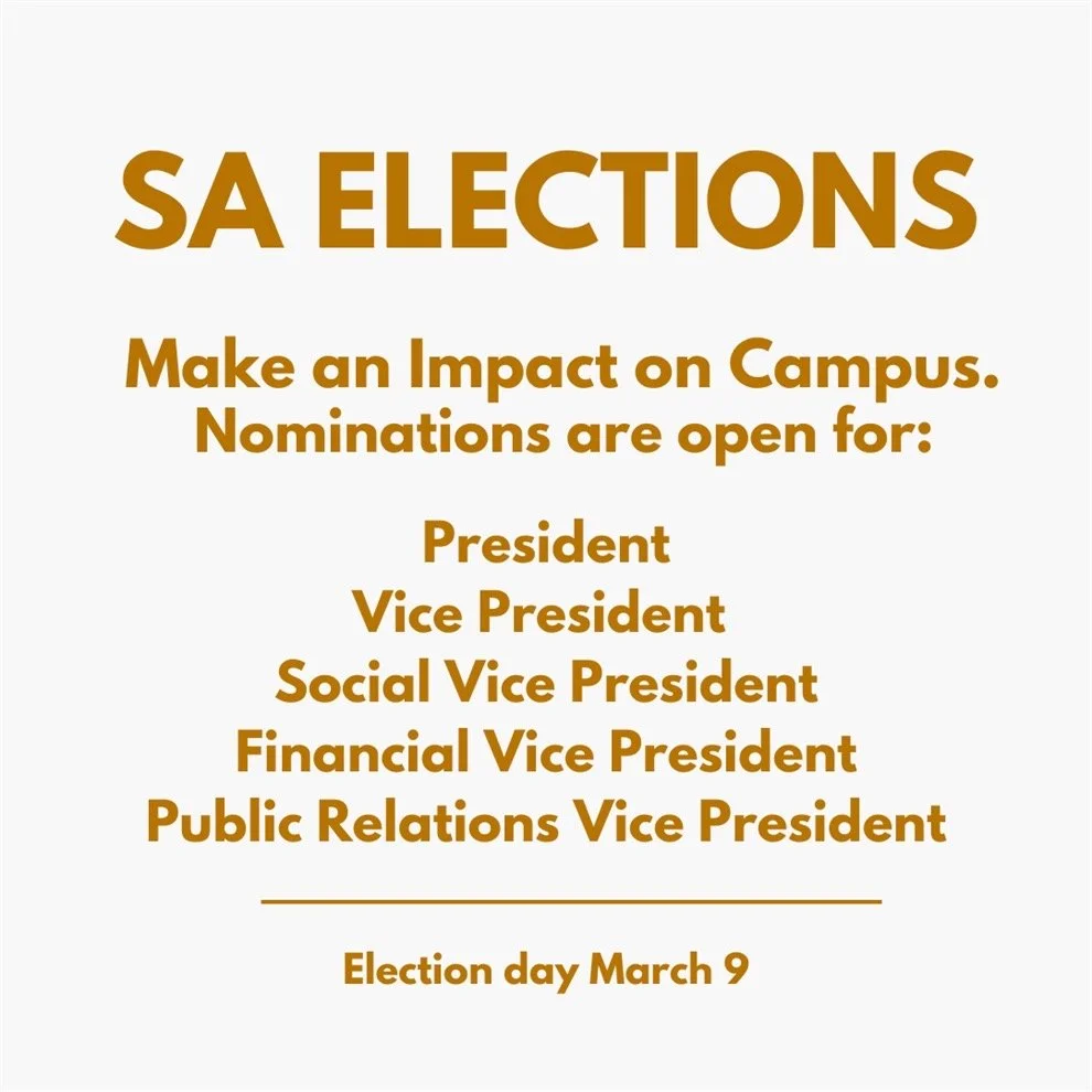 Student Association elections announced