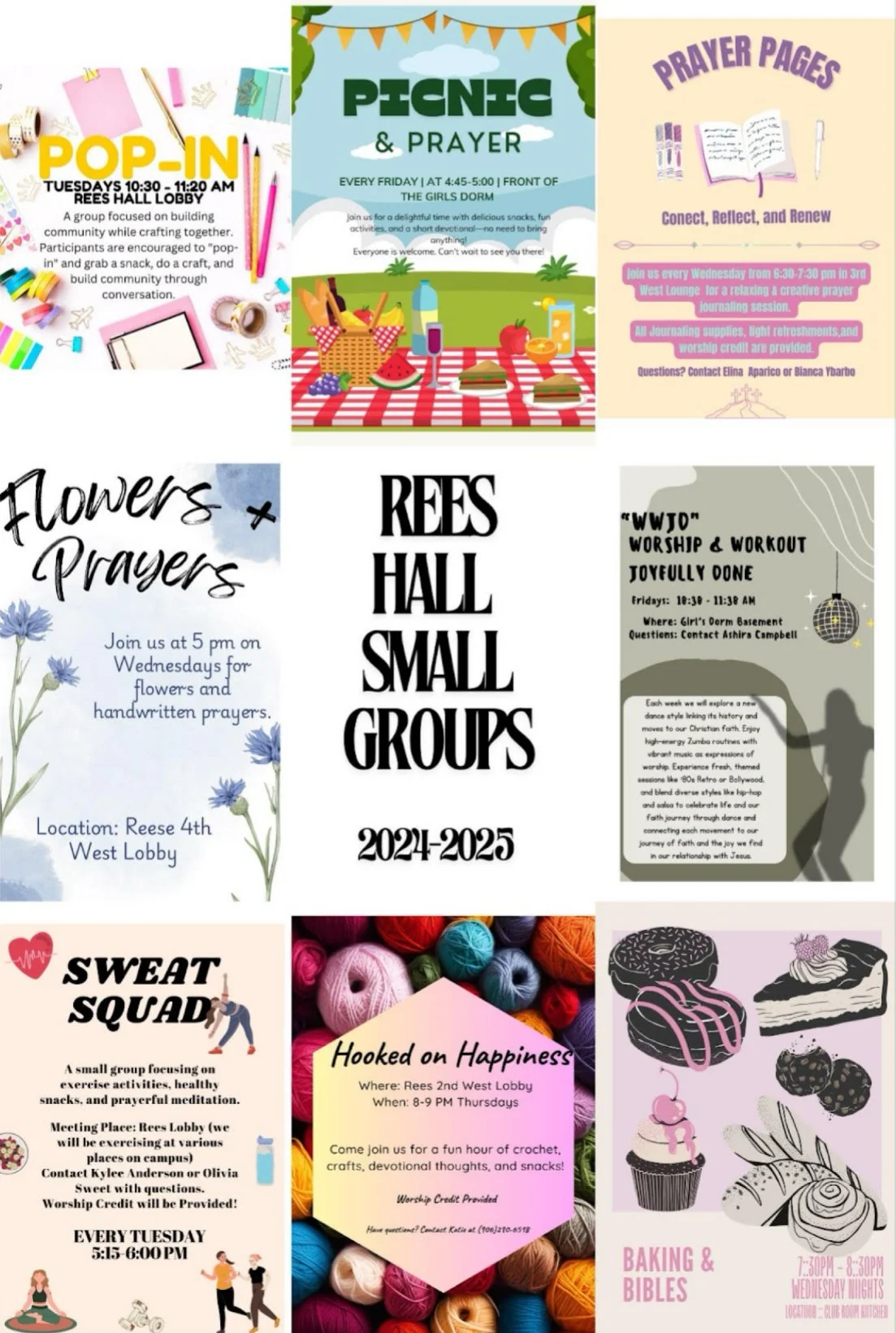 Small groups launch on campus