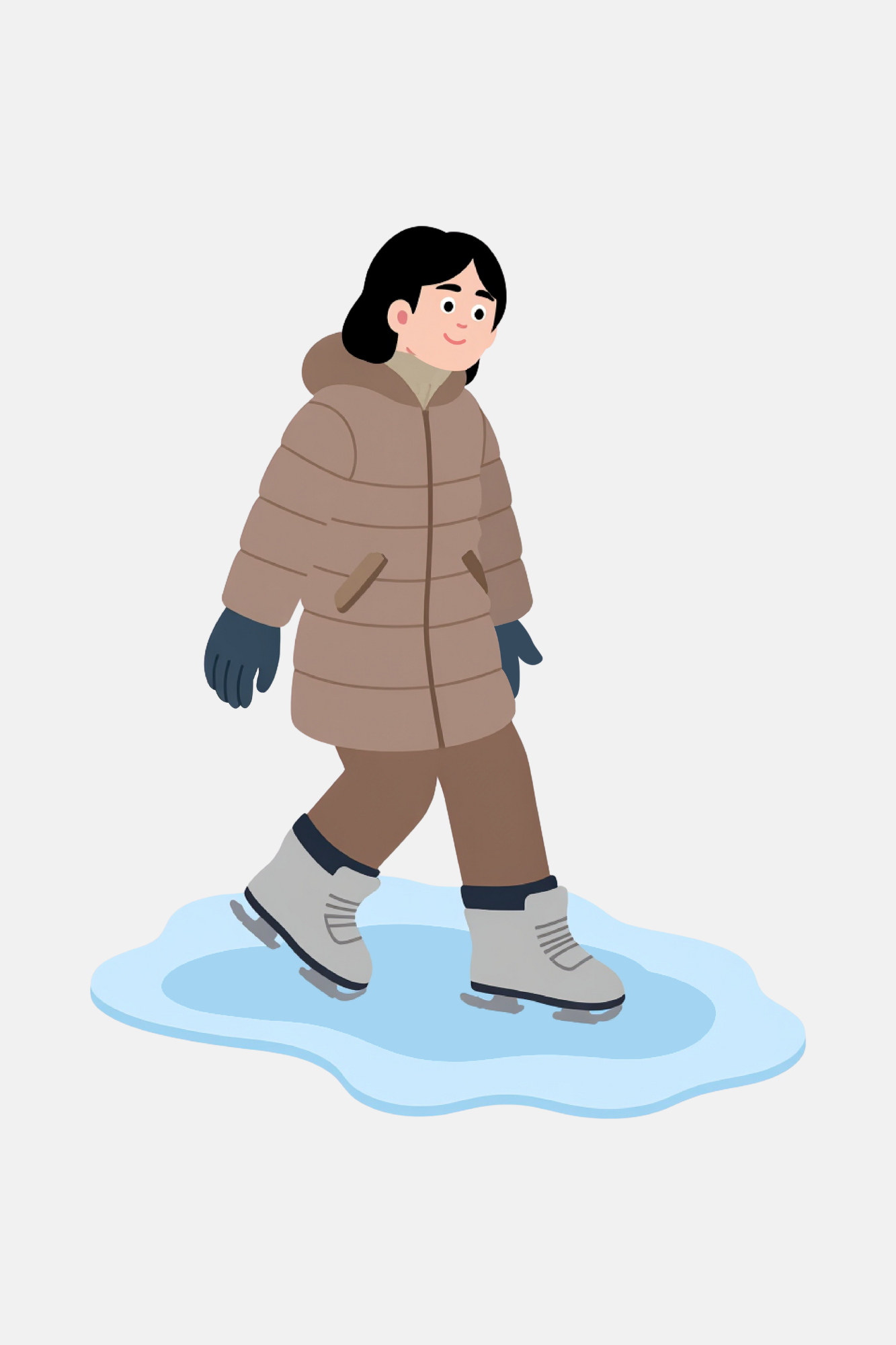 SA ice skating setting the stage