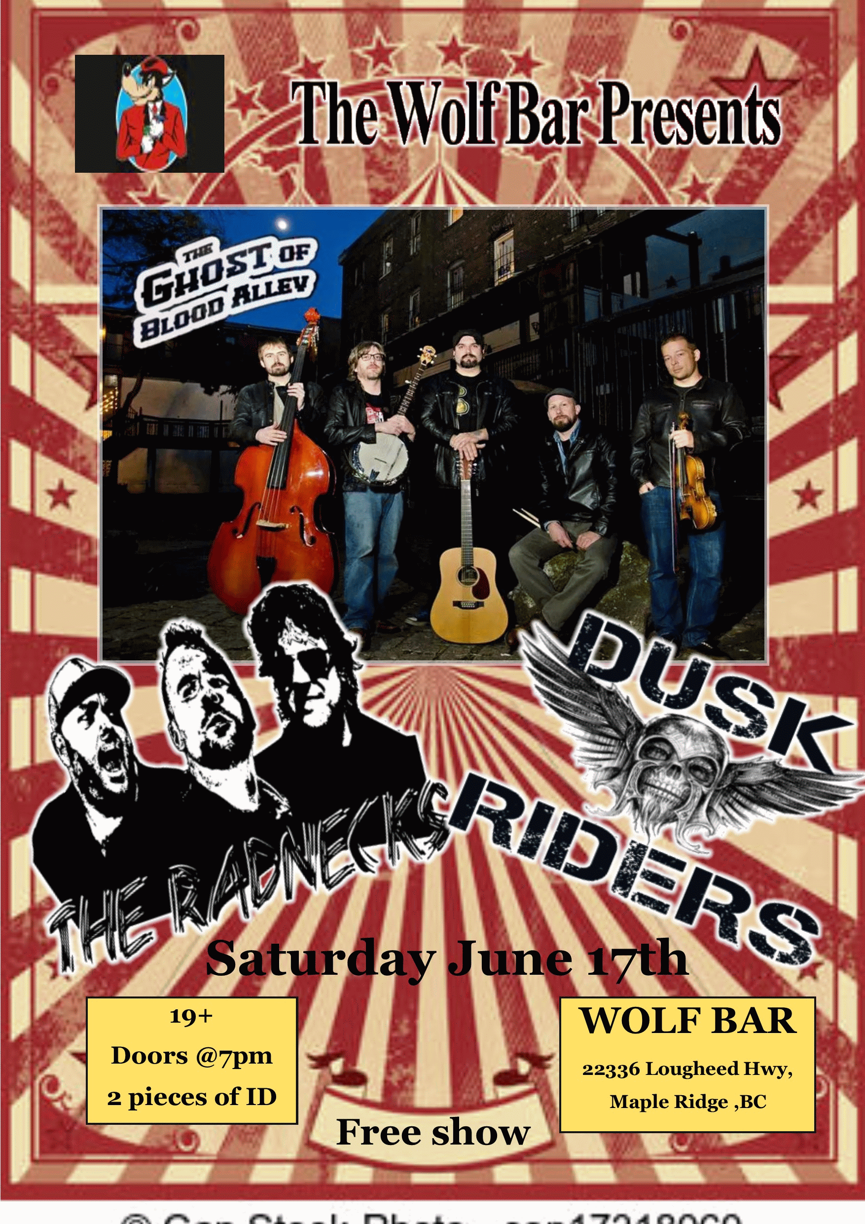 The Radnecks @ The Wolf Bar