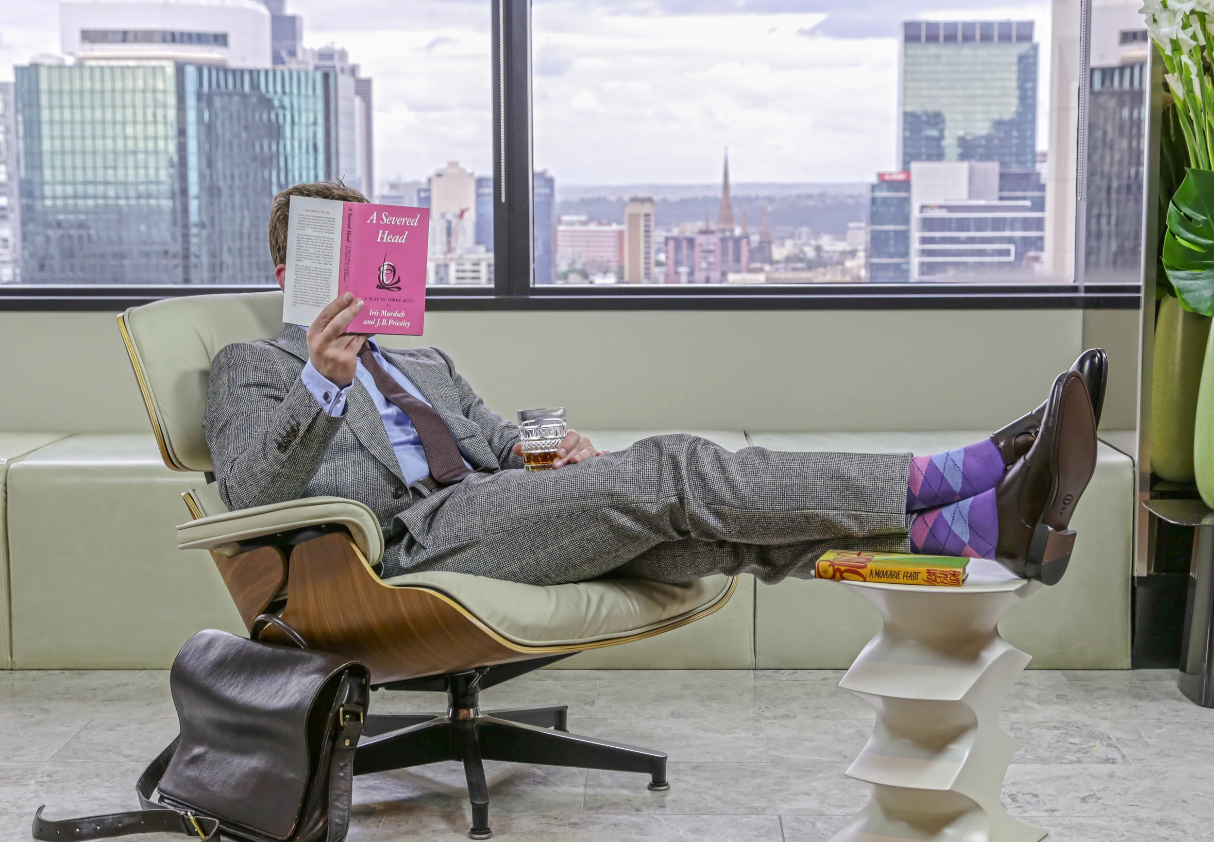 A Severed Head (Barnaby.)