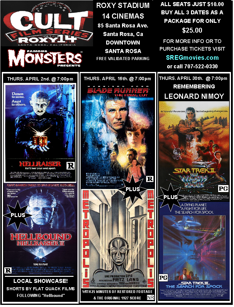 10 points if you can find "Flat Quack Films" on the poster.