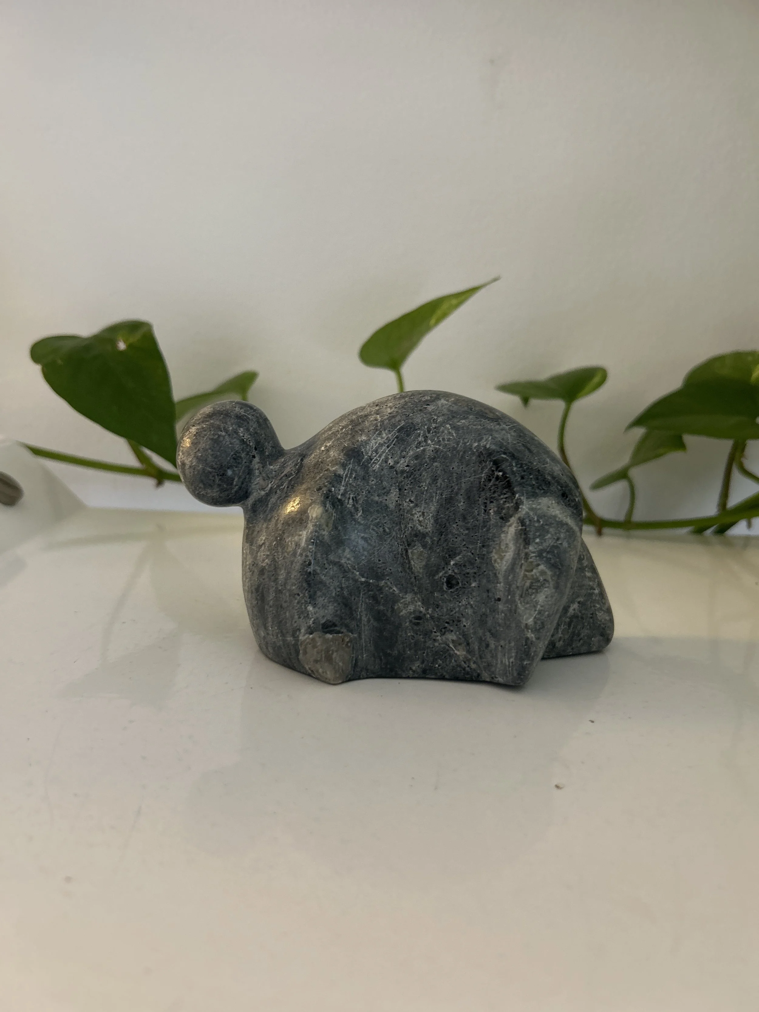 'Eddie', Soapstone, $275 - SOLD