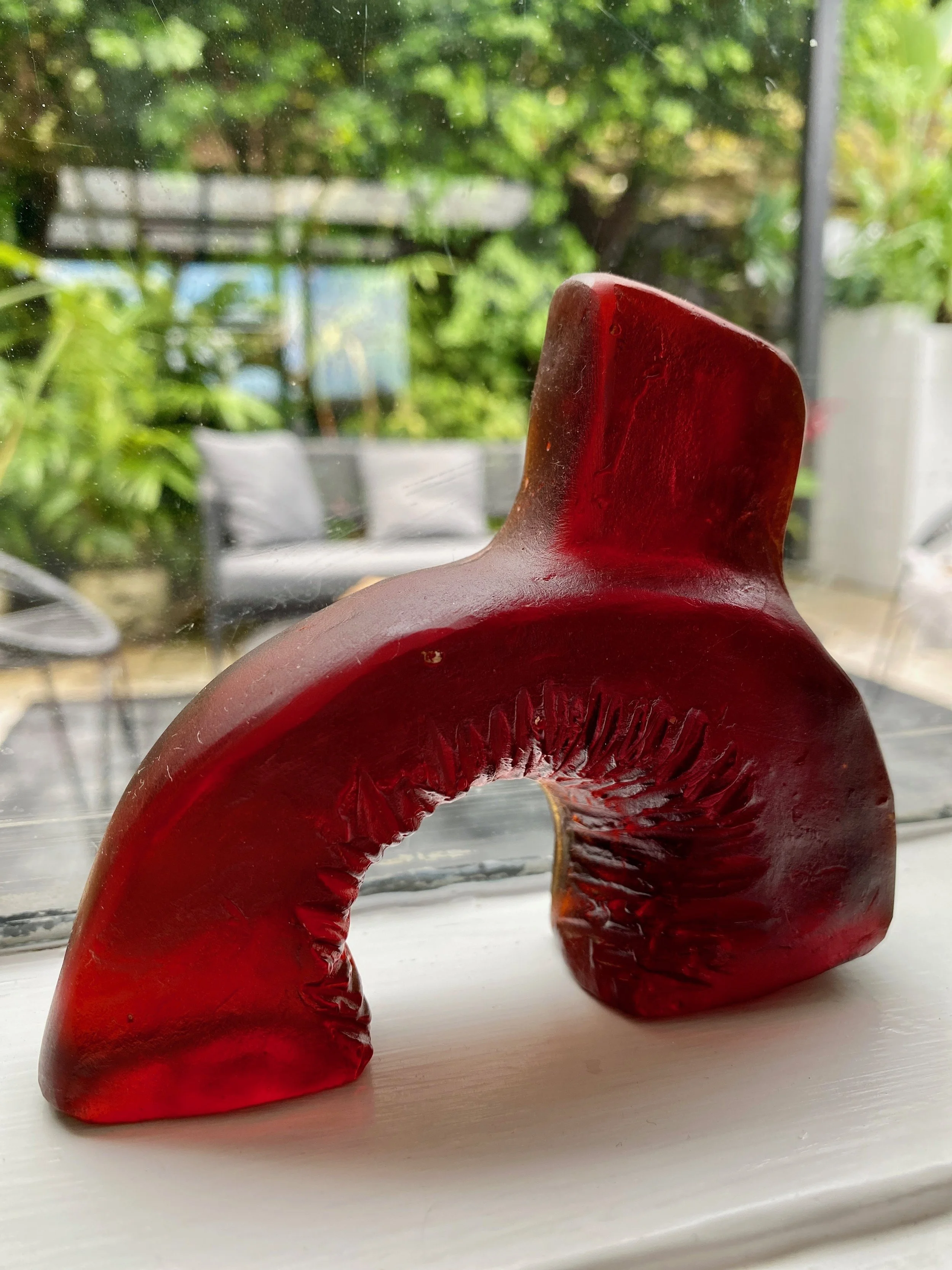 'Wilma', Cast Glass, $175