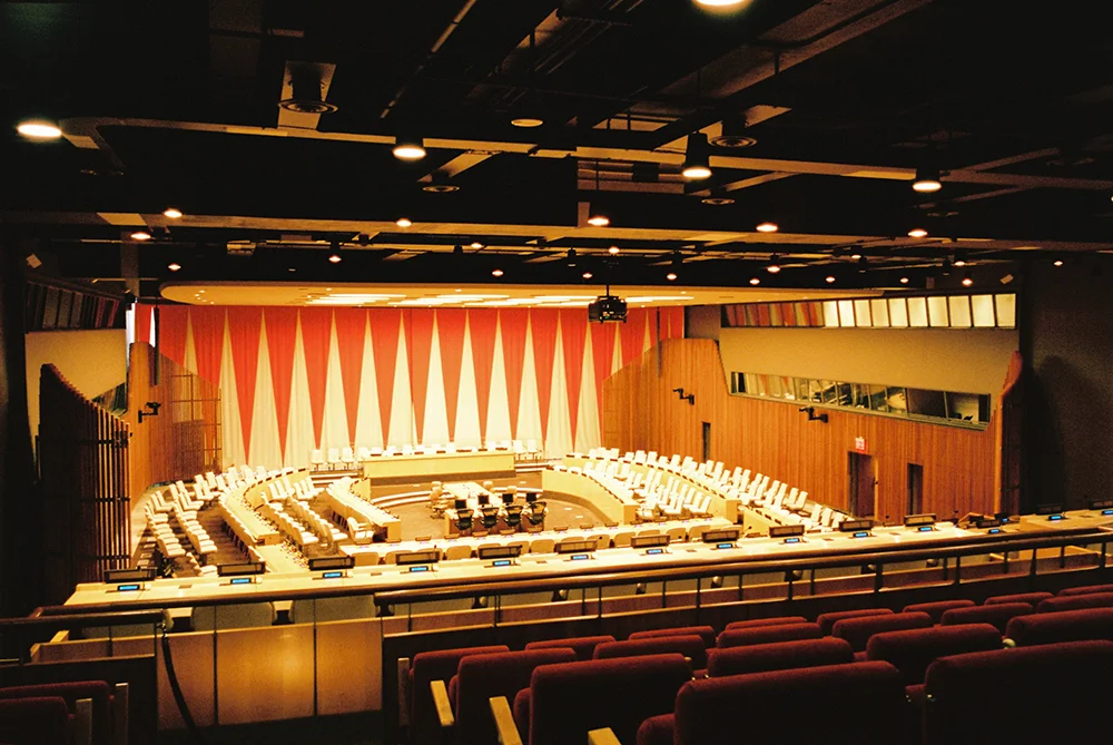 Visiting the United Nations. August 2016. Designed by Niemeyer and Le Corbusier
