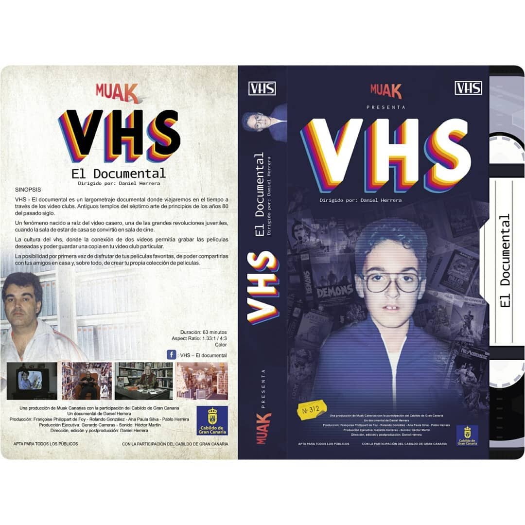 #VHSeldocumental #80s #VHS #Documental #vhscassette #videoclubs
Dise&ntilde;o: @jorgelealdisenos
Dirigido por: @daniel_herrera77 
Producci&oacute;n: Muak Canarias
