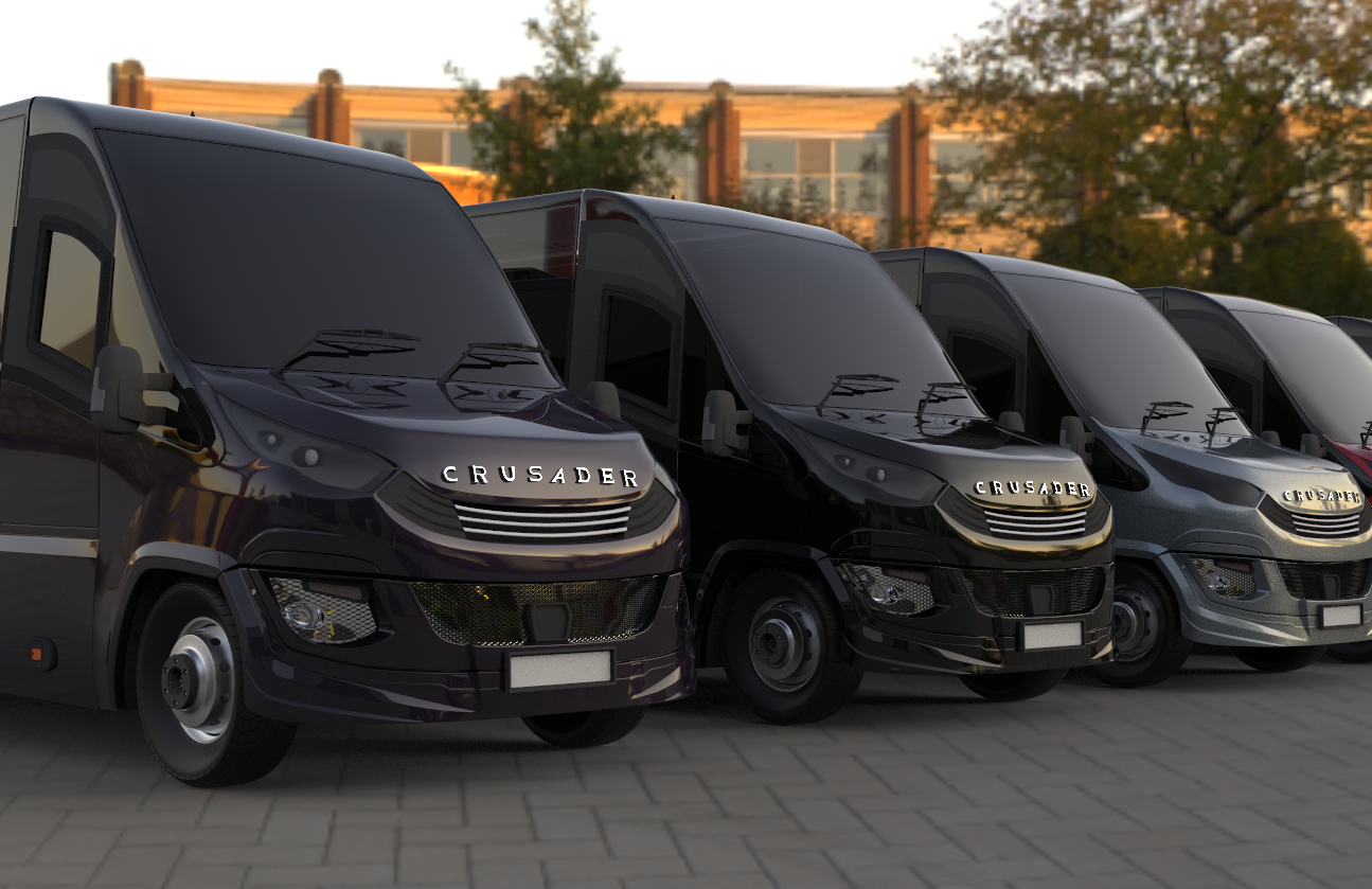 The all new Crusader Range now available from 9 - 33 Seats