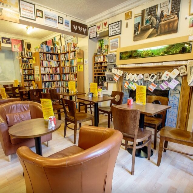 book coffee shop