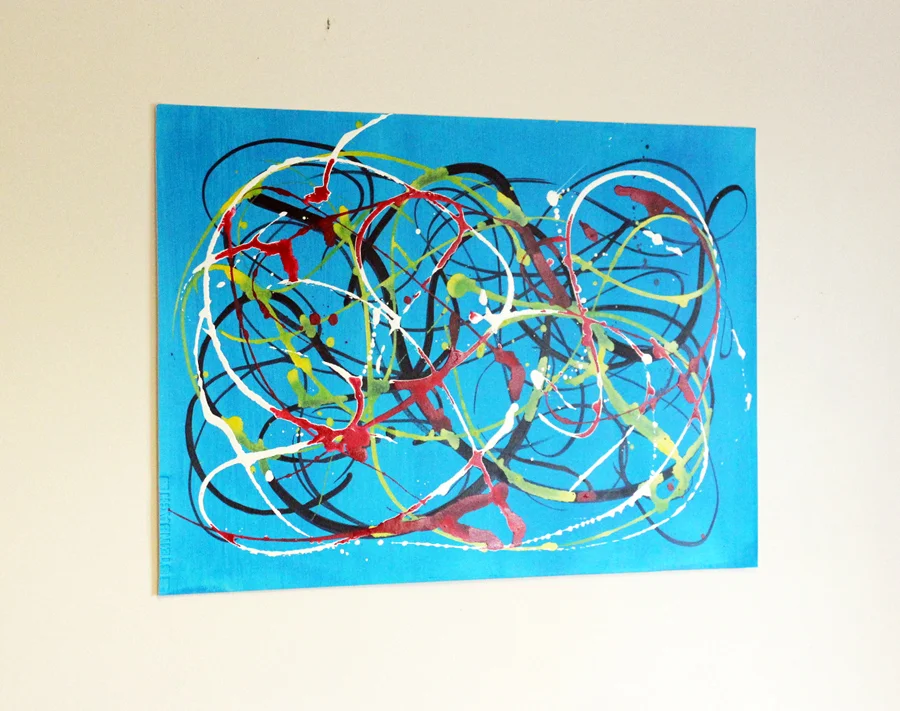 CEL002, 360mm x 540mm; Ink and acrylic on acid-free paper, $220