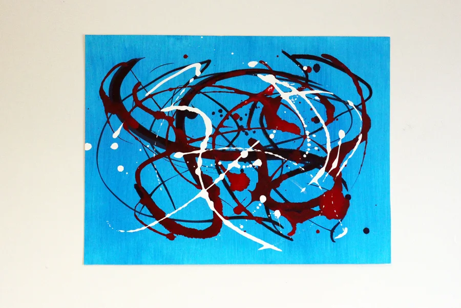 CEL005, 270mm x 360mm; Ink and acrylic on acid-free paper, $150
