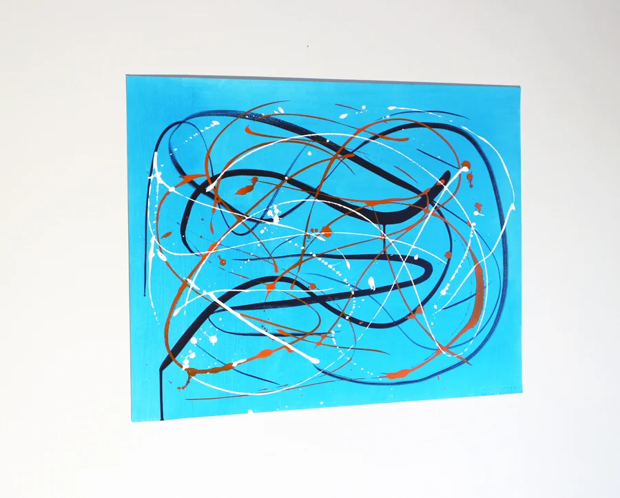 CEL013, 540mm x 725mm; Ink and acrylic on acid-free paper, $525
