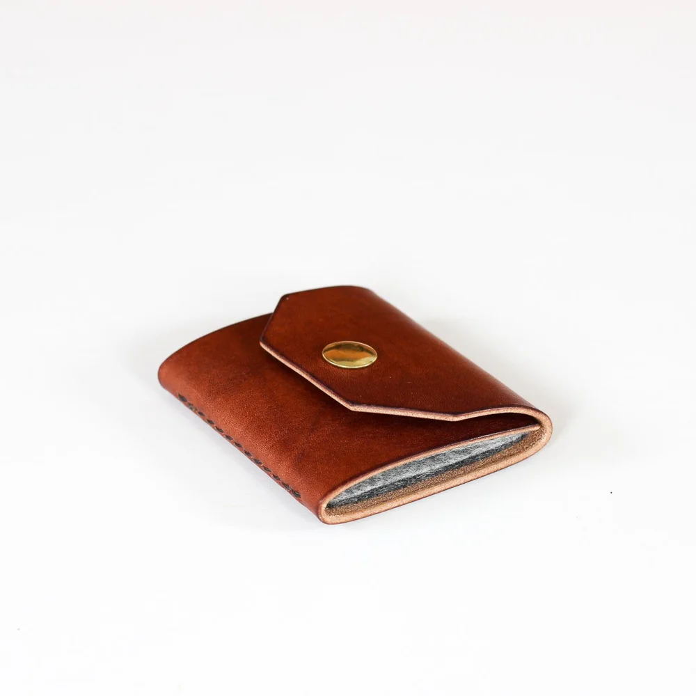 Wooden and Brass Darning Needle Case with Needles - SU Fibers
