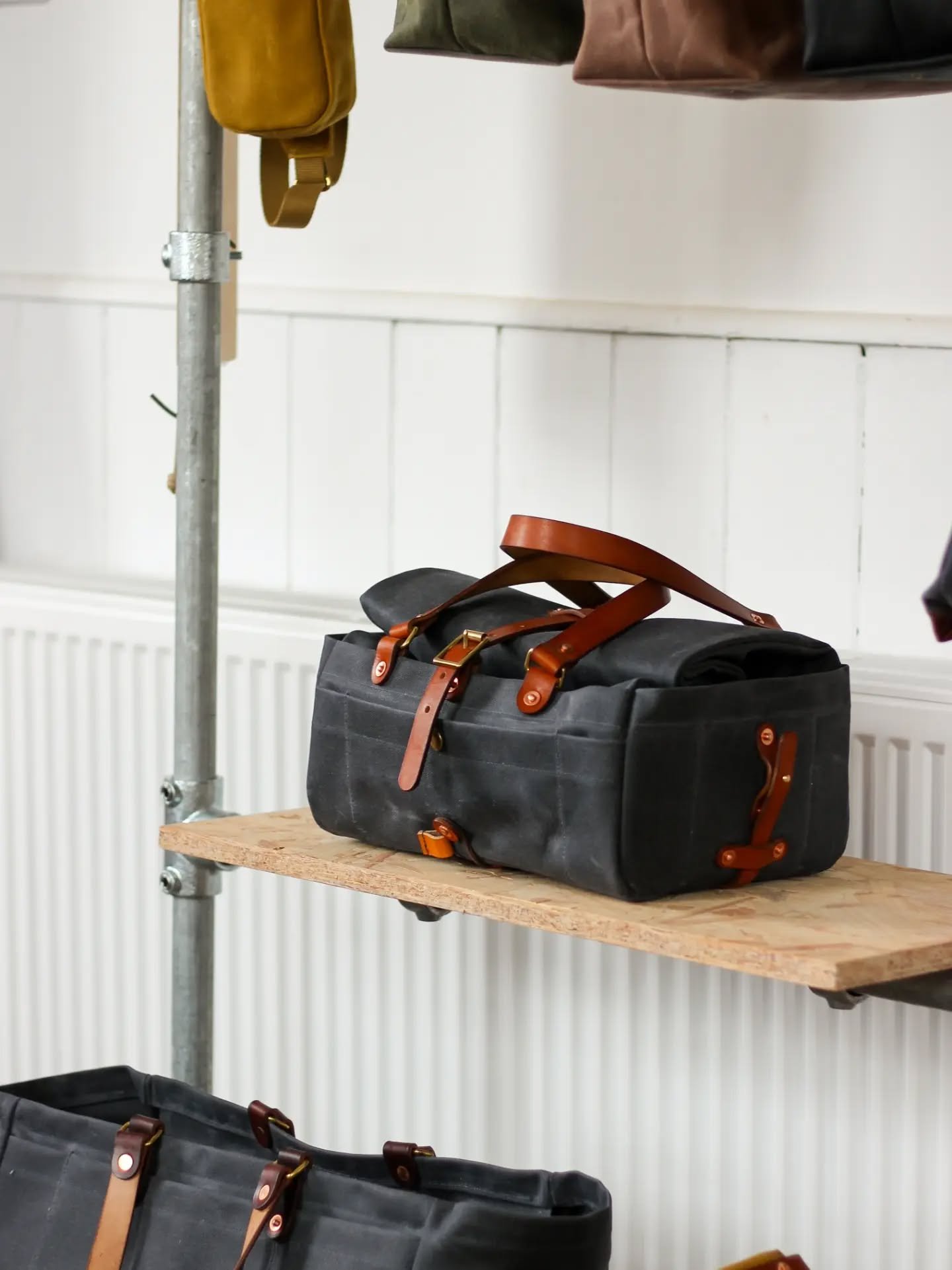 A Porter Rack bag fresh off the workbench and on its way to @pashleycycles HQ. Much like their bikes, each of these bags is hand-crafted from start to finish, using traditional techniques, tools and the best materials. Built to last. 

There's a plea