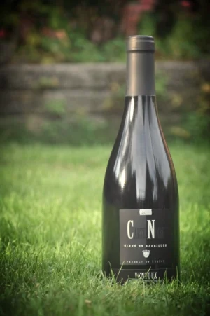 Carte Noire Druer: Grenache noir 50%, Syrah 50% Om vinen: Farve: Intens violet/granatrød farve Bouquet: Kraftfuld, elegant bouquet - en snert af egtræ og modne røde bær, henkogte frugter og krydderier Smag: Komplekse nuancer som i bouquet'en, kødfuld og afrundet med gode tanniner. Velegnet til: Stegt eller grillet rødt kød, fjerkræ og fjervildt samt medium stærke oste. Andet: Alkohol: 14,5% Servering: 17-18 grader (åbnes gerne et par timer inden servering) Drikkeklar nu, men bliver kun bedre af at ligge 5 år eller længere.