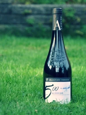 Altitude 500 Druer: Grenache 75%, Syrah 25% Om vinen: Farve: Mørk med lilla nuancer Bouquet: Generøs og kompleks næse. Modne røde bær og frugter - krydret og ristet aroma og et strejf af lakrids. Smag: Stor og kraftfuld vin i munden, med en generøs frugt og en smuk aromatisk kompleksitet - aromaer af ristning og lakrids - og elegant tekstur Velegnet til: Stege og grillet rødt kød, fjerkræ og lam samt middelstærke oste. Andet: Alkohol: 15% Servering: 17-18 grader Drikkeklar nu
