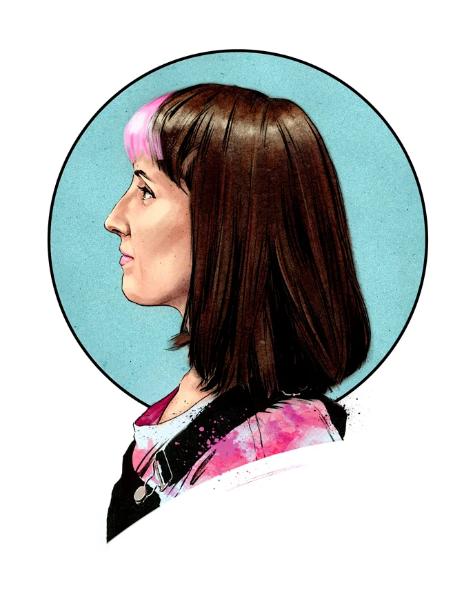 Fran, portrait #1