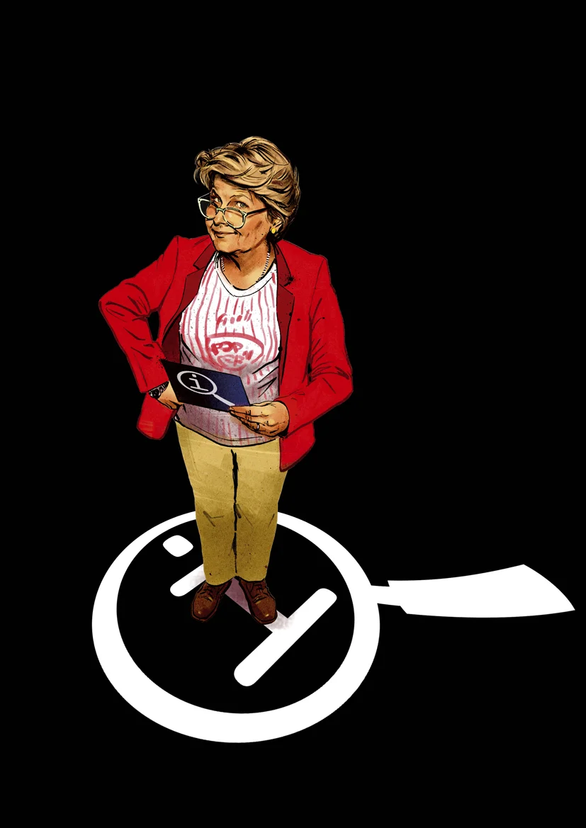Portrait of Sandi Toksvig