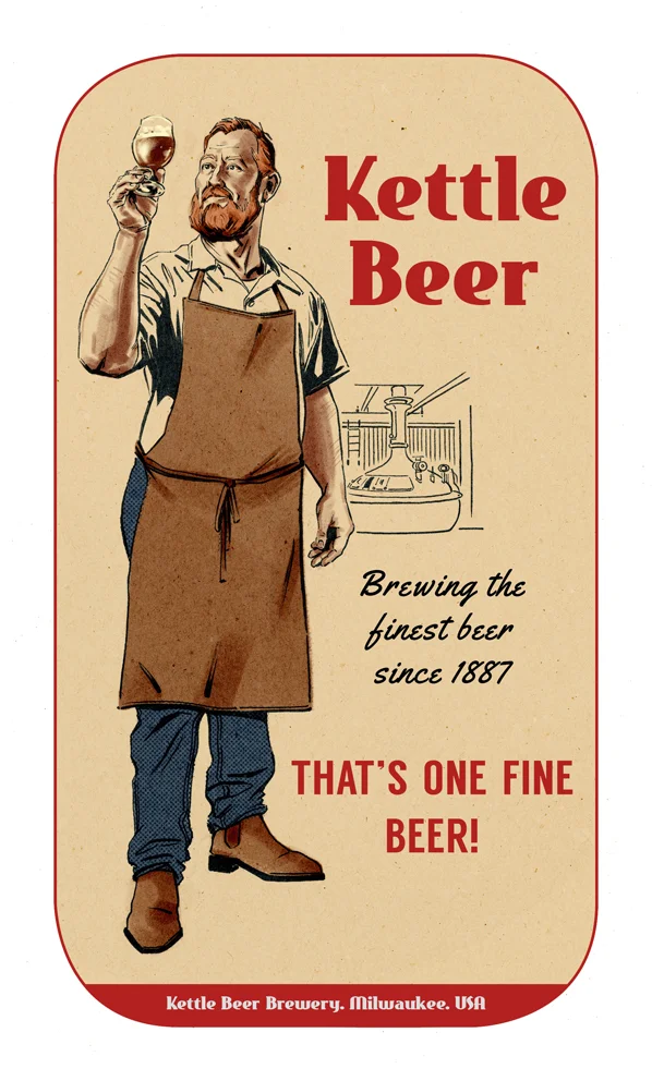 Brewery Notepad design.