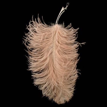 ostrich feather tickler with hook