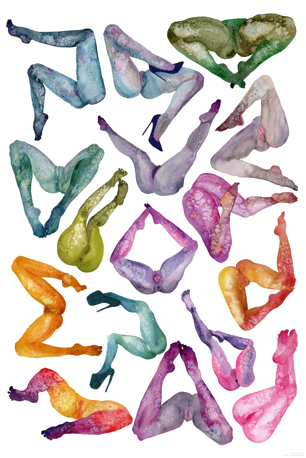Leg Party by Christiane Shillito