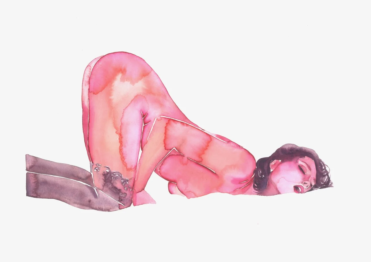 ‘Make Love Watercolor’ series by Tina Maria Elena
