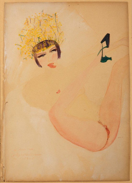 Appassionta, 1940 by Carol Rama