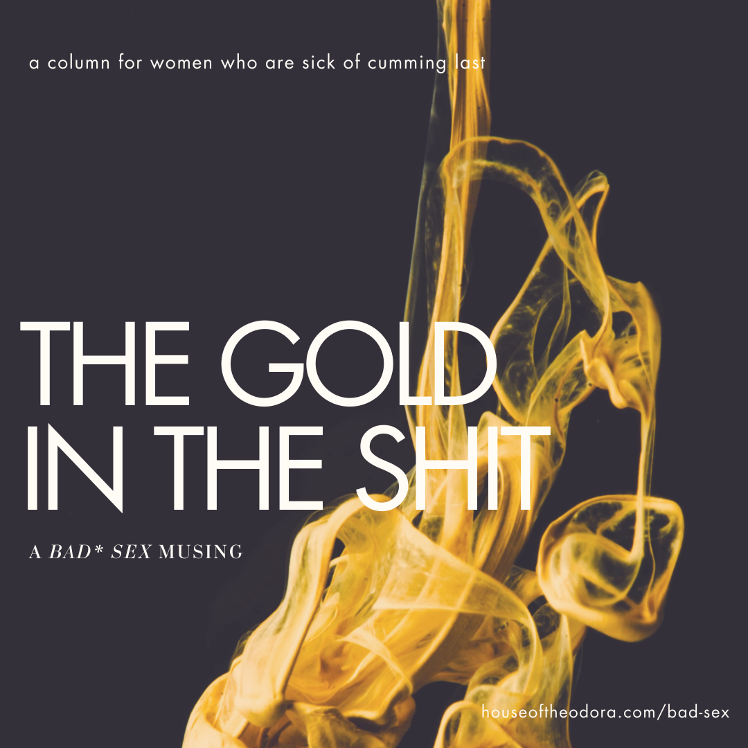 The gold is in the shit